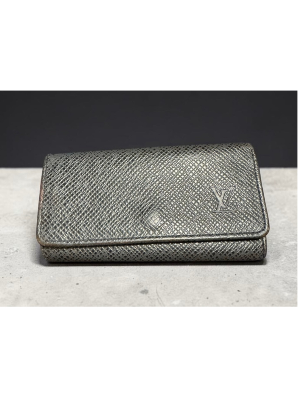 Vintage Louis Vuitton Key Cles Holder Black